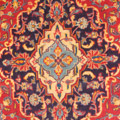 Kashan Medallion Hand Knotted Wool Rug