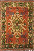 Maltabaf Medallion Hand Knotted Wool Rug