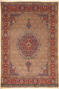 Moud Medallion Hand Knotted Wool Rug