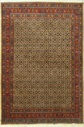 Moud Oriental Hand Knotted Wool Rug