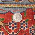 Moud Square Pattern Hand Knotted Wool Rug