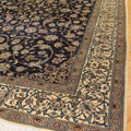 Nain Oriental Hand Knotted Wool & Silk Rug