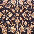 Nain Oriental Hand Knotted Wool & Silk Rug