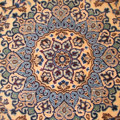 Nain Tabas Medallion Hand Knotted Wool & Silk Rug