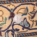 Nain Tabas Medallion Hand Knotted Wool & Silk Rug
