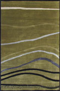 Sofer Wavy Hand Knotted Wool Rug
