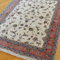 Tabriz Oriental Hand Knotted Wool & Silk Rug
