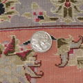 Tabriz Oriental Hand Knotted Wool & Silk Rug