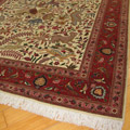 Tabriz Pictorial Hand Knotted Wool & Silk Rug