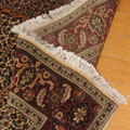 Tabriz Medallion Hand Knotted Wool & Silk Rug