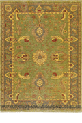 Tolidi Floral Hand Knotted Wool Rug