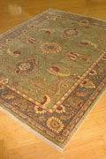Tolidi Floral Hand Knotted Wool Rug
