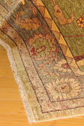 Tolidi Floral Hand Knotted Wool Rug