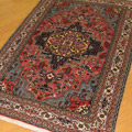 Ardebil Medallion Hand Knotted Wool & Silk Rug