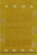 Gabbeh Border Hand Knotted Wool Rug