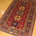 Gazni Geometric Hand Knotted Wool Rug