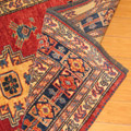 Gazni Geometric Hand Knotted Wool Rug