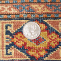 Gazni Geometric Hand Knotted Wool Rug