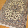 Habibian Medallion Hand Knotted Wool & Silk Rug