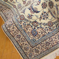 Habibian Medallion Hand Knotted Wool & Silk Rug