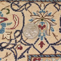 Habibian Medallion Hand Knotted Wool & Silk Rug