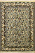 Habibian Oriental Hand Knotted Wool & Silk Rug