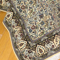 Habibian Oriental Hand Knotted Wool & Silk Rug