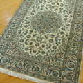 Habibian Medallion Hand Knotted Wool & Silk Rug