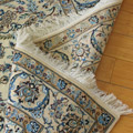Habibian Medallion Hand Knotted Wool & Silk Rug