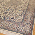Habibian Medallion Hand Knotted Wool & Silk Rug