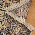 Habibian Medallion Hand Knotted Wool & Silk Rug