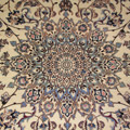 Habibian Medallion Hand Knotted Wool & Silk Rug