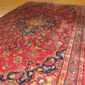 Kashmar Medallion Hand Knotted Wool Rug