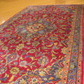 Kashmar Medallion Hand Knotted Wool Rug