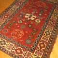 Kazak Geometric Hand Knotted Wool Rug