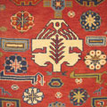 Kazak Geometric Hand Knotted Wool Rug