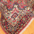 Kerman Floral Medallion Hand Knotted Wool Rug