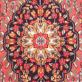 Kerman Floral Medallion Hand Knotted Wool Rug