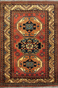 Maltabaf Geometric Hand Knotted Wool Rug