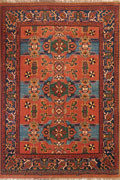 Maltabaf Geometric Hand Knotted Wool Rug