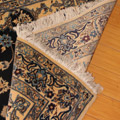 Nain Medallion Hand Knotted Wool & Silk Rug