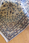 Nain Tabas Medallion Hand Knotted Wool & Silk Rug