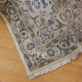 Nain Tabas Medallion Hand Knotted Wool & Silk Rug