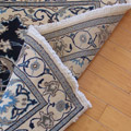 Nain Tabas Medallion Hand Knotted Wool & Silk Rug