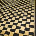 Sofer Check Hand Knotted Wool Rug