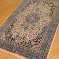 Tabriz Medallion Hand Knotted Wool Rug