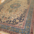 Tabriz Medallion Hand Knotted Wool Rug