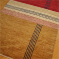 Gabbeh Tolidi Stripe Hand Knotted Wool Rug