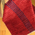 Gabbeh Tolidi Stripe Hand Knotted Wool Rug