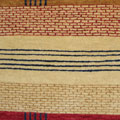 Gabbeh Tolidi Stripe Hand Knotted Wool Rug